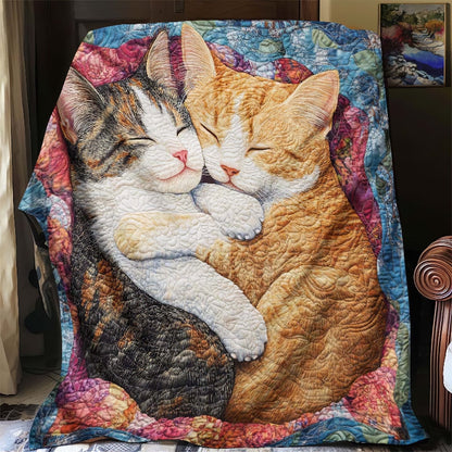 Sweet Kitty Snuggles Blanket - H263 - Premium Blanket