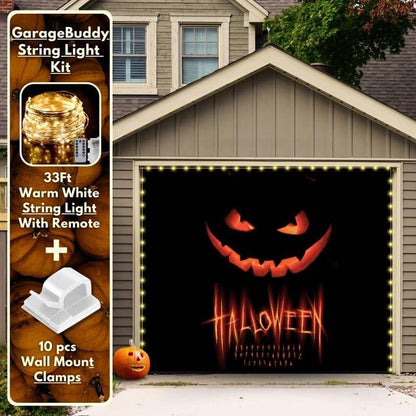 Spooky Halloween Garage Door Covers HC008