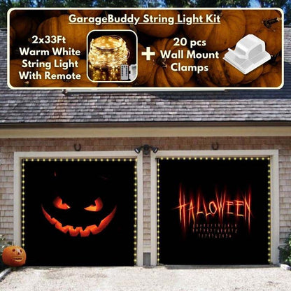 Spooky Halloween Garage Door Covers HC008