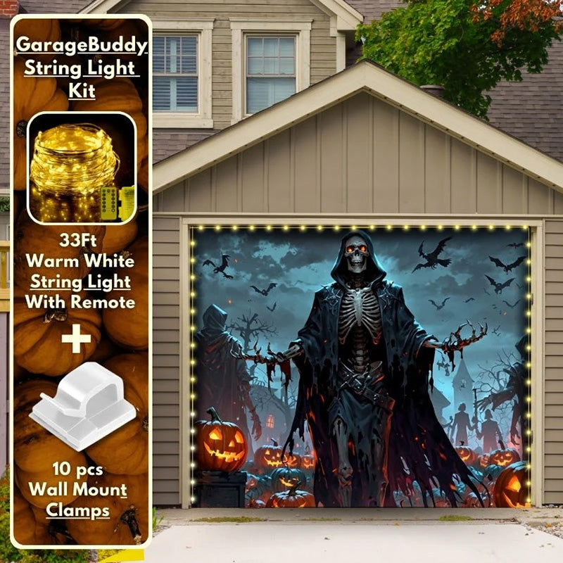 Cursed Night Halloween Garage Door Covers HC012