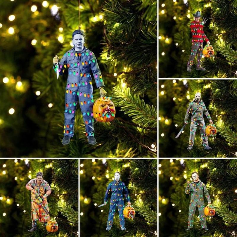 Horror Villains Led Lights Ornament Collection