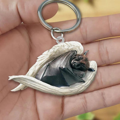 Sleeping Angel Acrylic Keychain Bat SA201