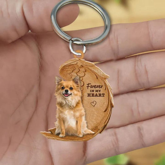 Chihuahua Forever In My Heart Acrylic Keychain FK020