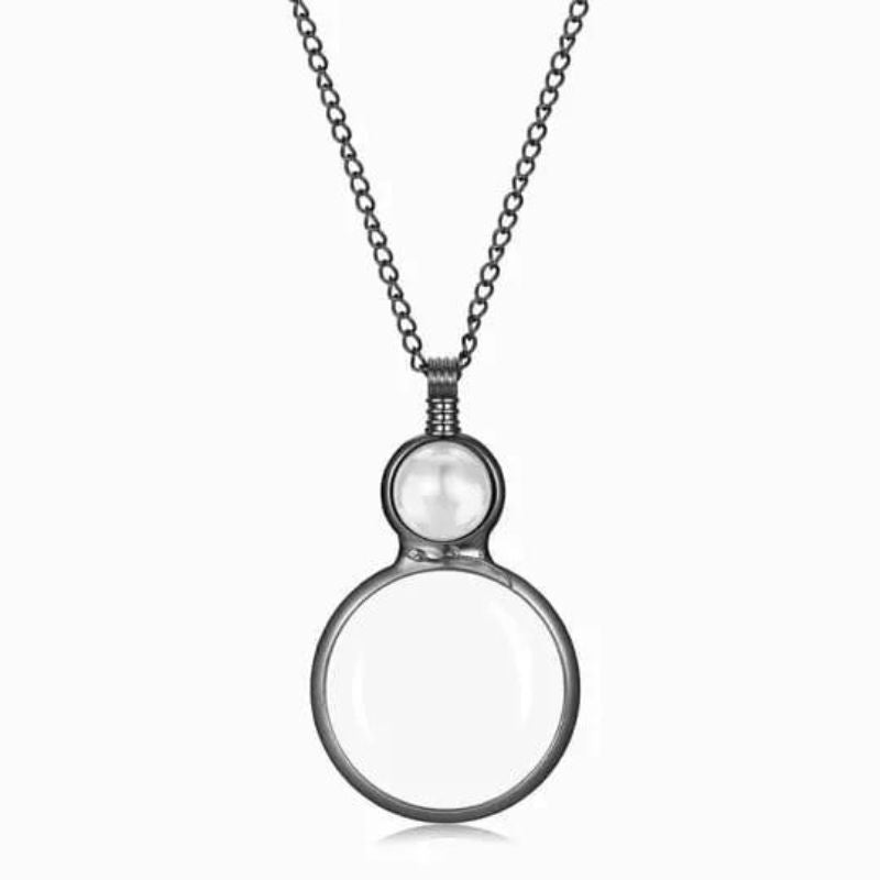 To My Mom - Magnifying Glass Pendant Necklace