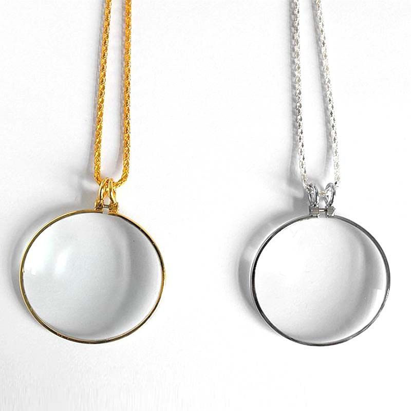 To My Mom - Magnifying Glass Pendant Necklace