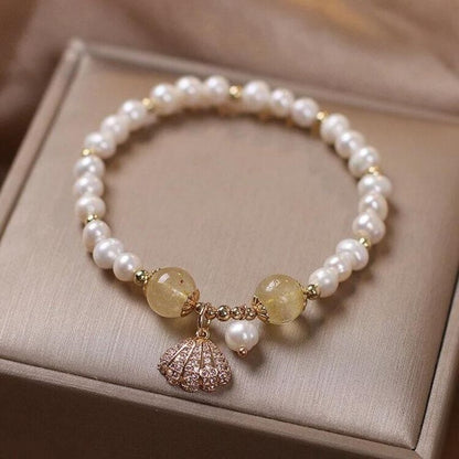 Freshwater Pearl Shell Bracelet