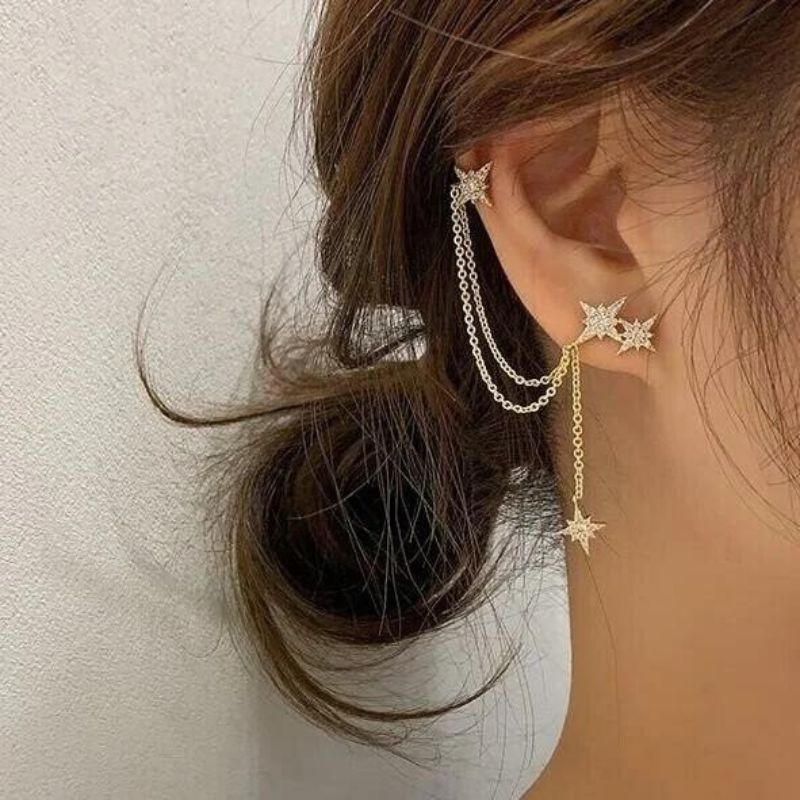 Lizette Tassel Ear Cuff