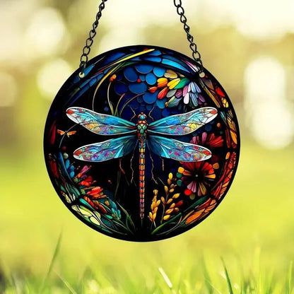 Dragonfly Suncatcher Window Wall Hanging Ornament