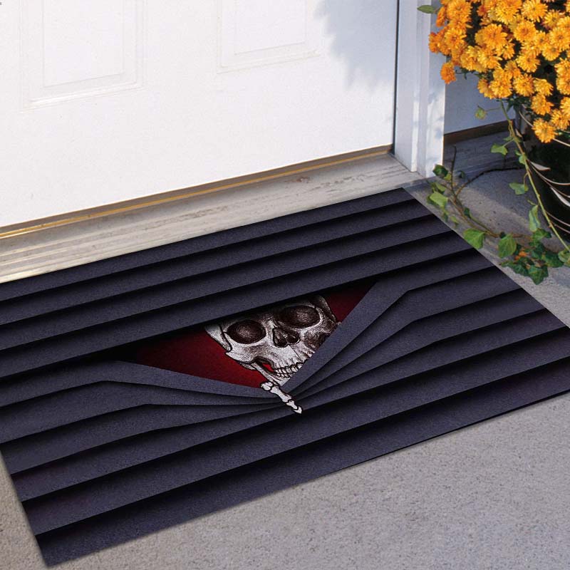 Welcome Home - Skull Doormat