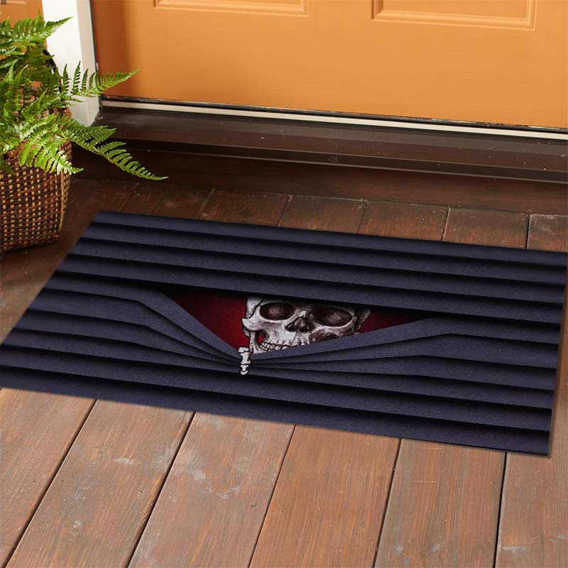 Welcome Home - Skull Doormat