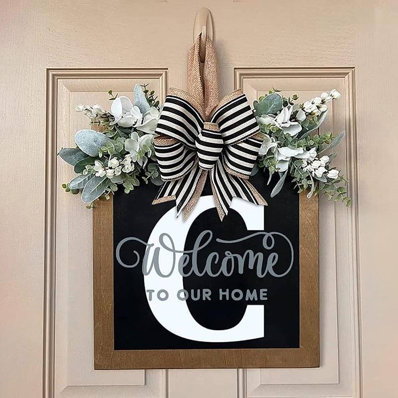 Welcome Front Door Wreath