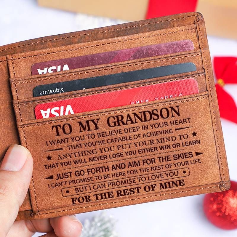 You Will Never Lose - Top-grain Leather Wallet