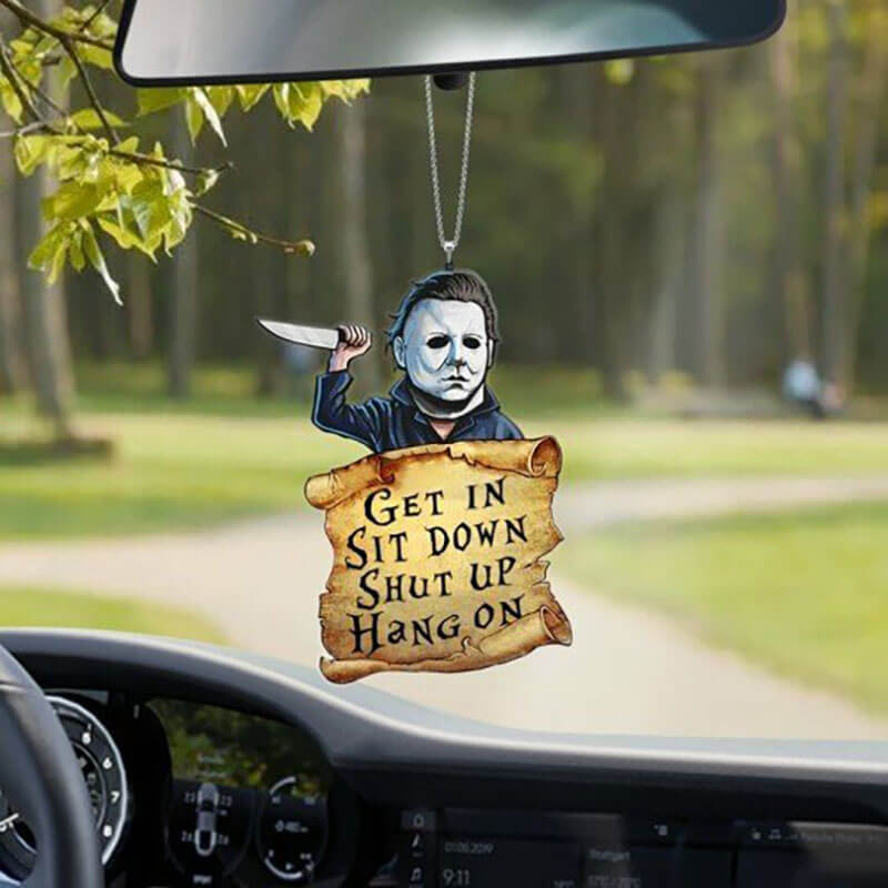 Halloween Horror Movie Hanging Car Ornament