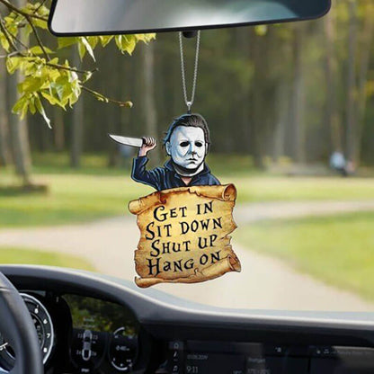 Halloween Horror Movie Hanging Car Ornament