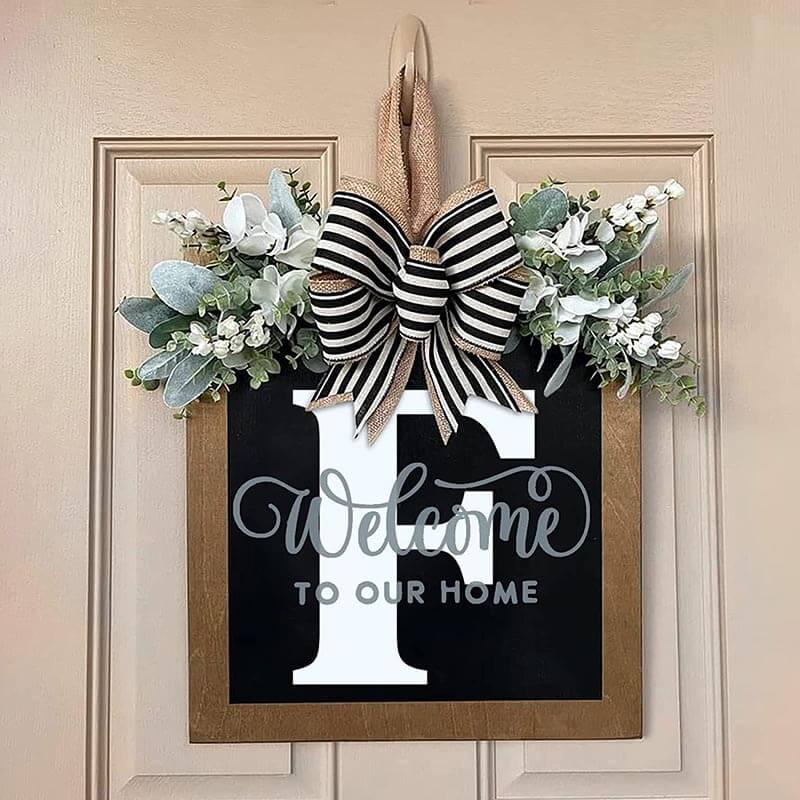 Welcome Front Door Wreath