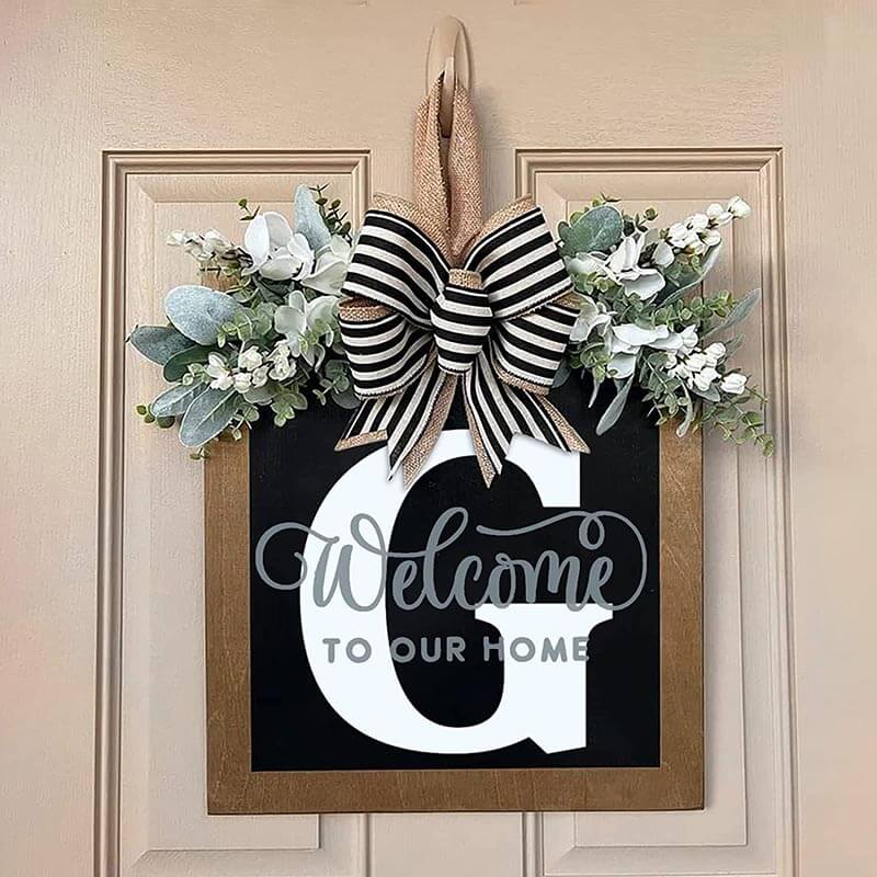 Welcome Front Door Wreath