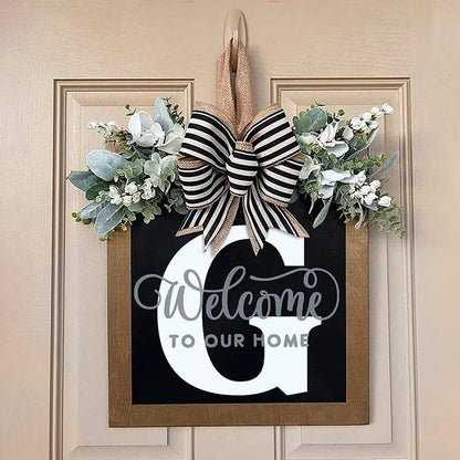 Welcome Front Door Wreath