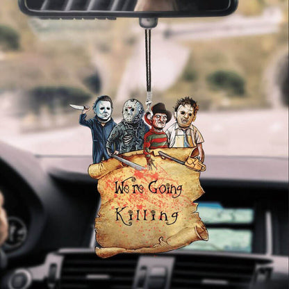 Halloween Horror Movie Hanging Car Ornament