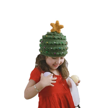 Christmas Tree Winter Warm Knitted Hat