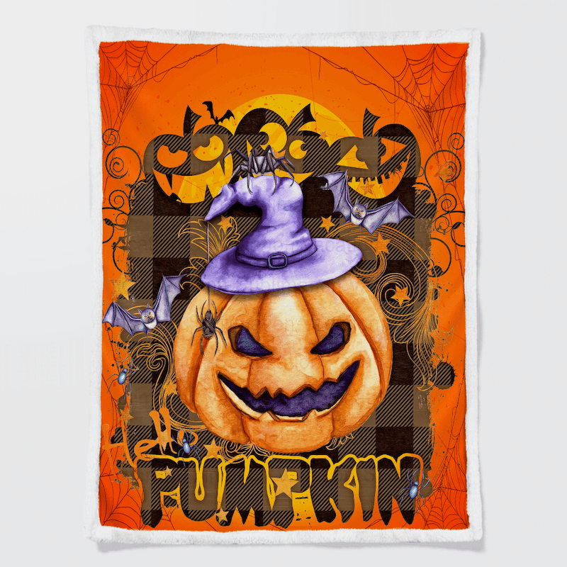 Pumpkin Boo Boo Halloween Premium Blanket - A239