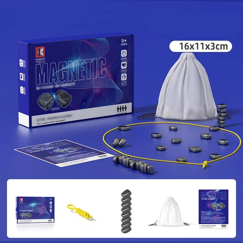 Interactive Family Game - Magnetic Battle Chess Puzzle Game