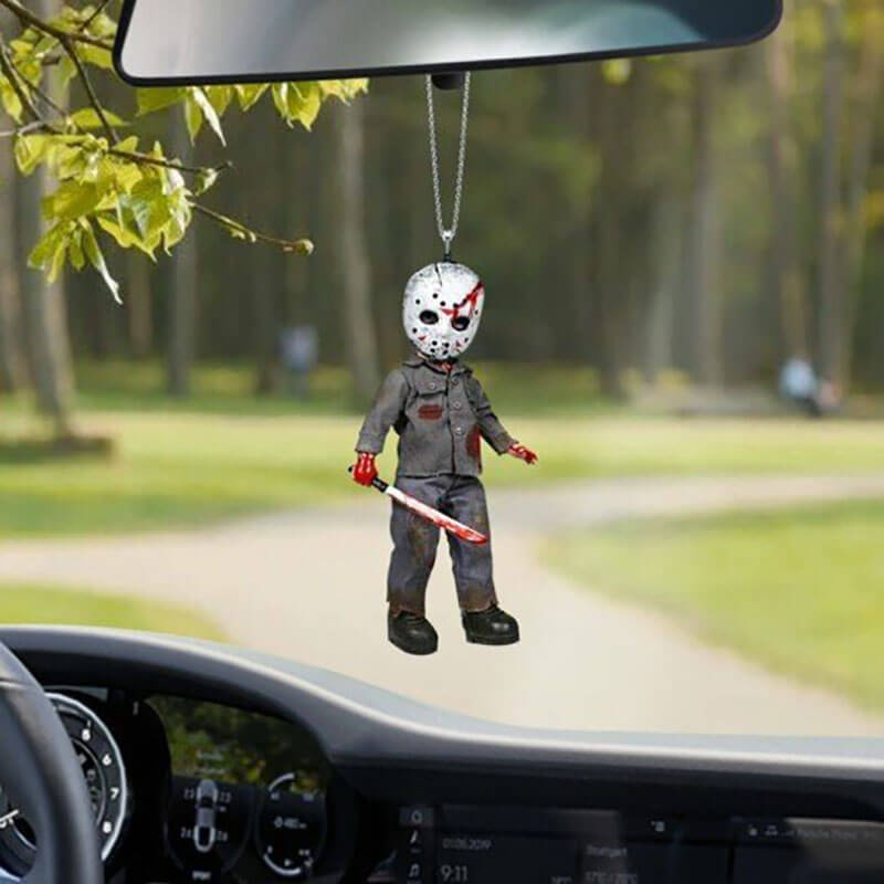 Halloween Horror Movie Hanging Car Ornament