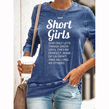 Short Girls Sweatshirts