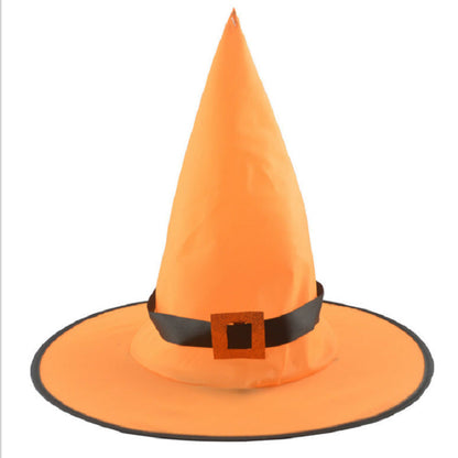 Glowing Witch Hat Decorations - 2 in 1 Hanging/Wearable