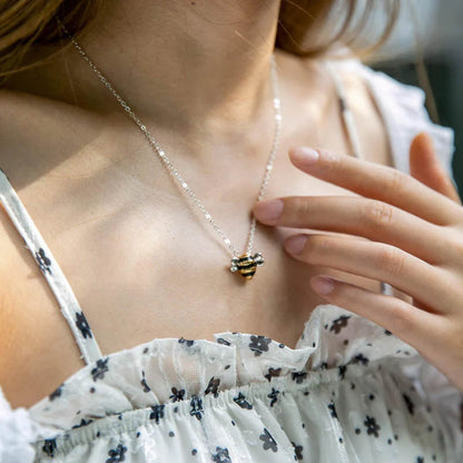 Bee Yours: Adopt a Bee Necklace 🐝