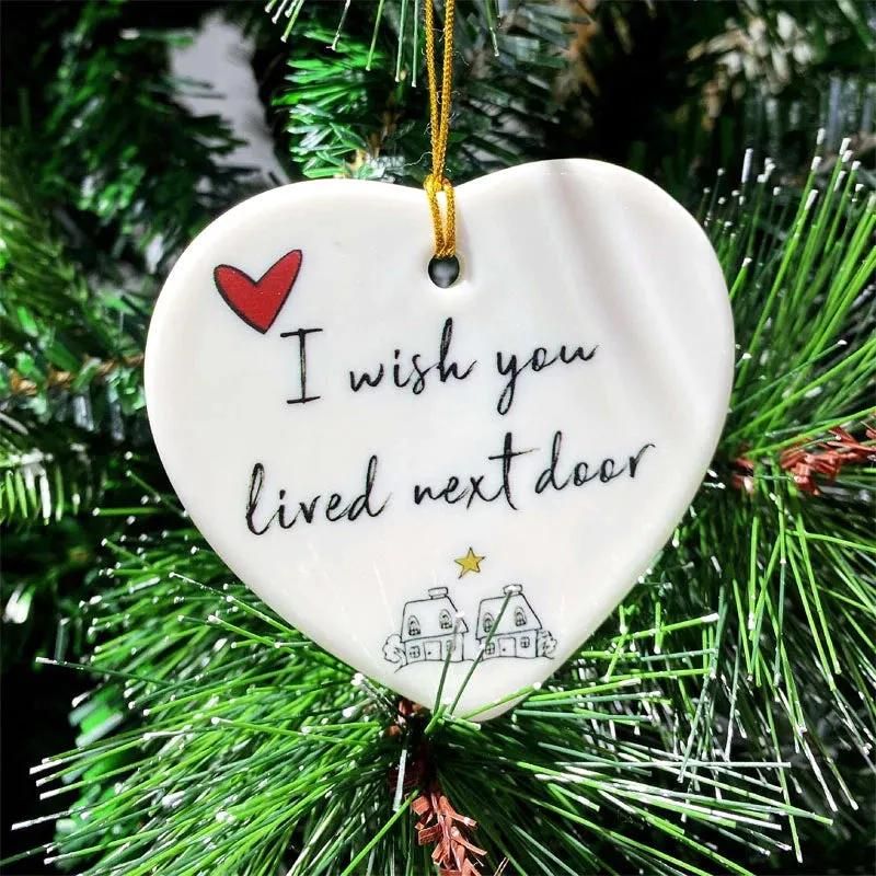 🎄Christmas Heart Hanging Ornament💝