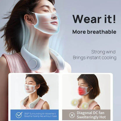 New Portable Neck Fan (🔥 Sale 50% Off)