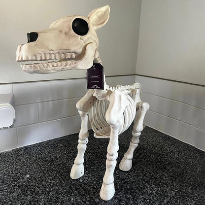 Cow & Horse Skeleton Halloween Decorative Prop