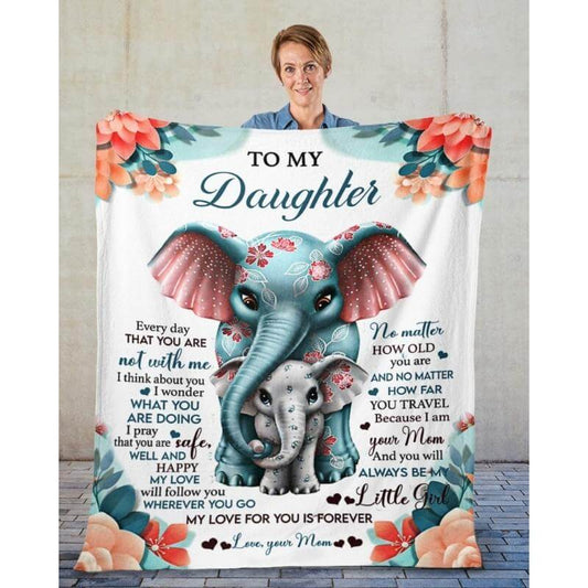 To My Daughter - From Mom - A335 - Premium Blanket