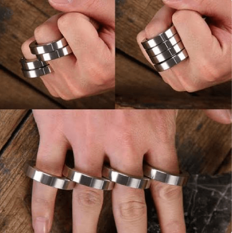 Hard Self Defense Rings