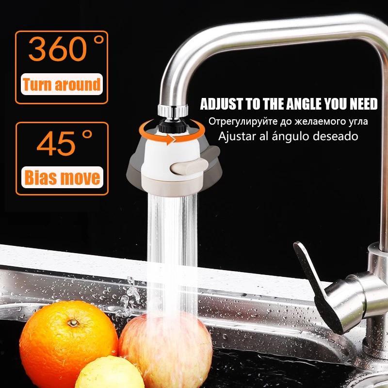 SUPER WATER SAVING 360° ROTATE KITCHEN TAP