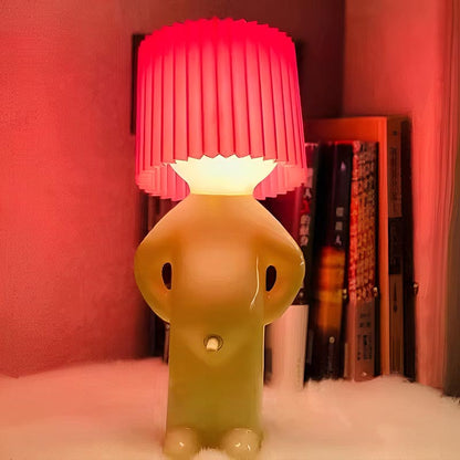 A Little Shy Man Creative Lamp