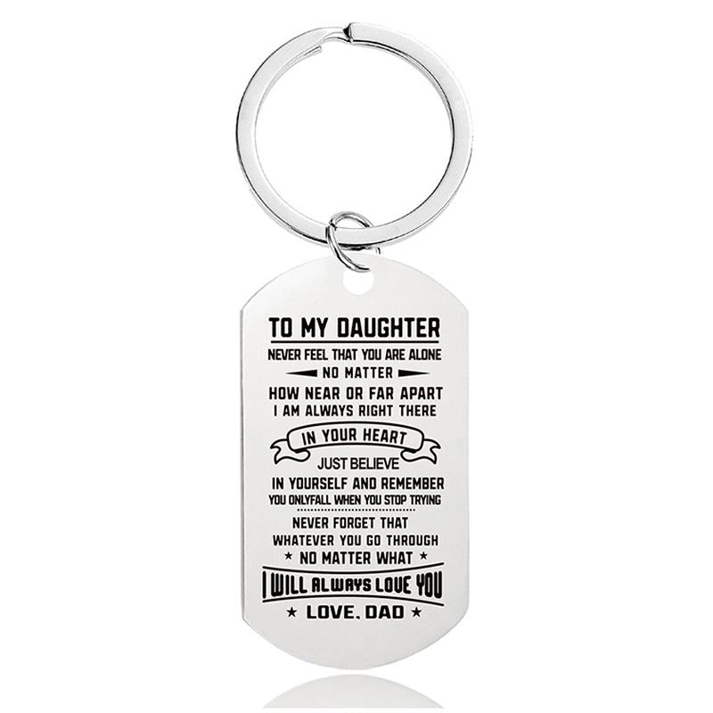 I Will Always Love You - Inspirational Keychain - A914