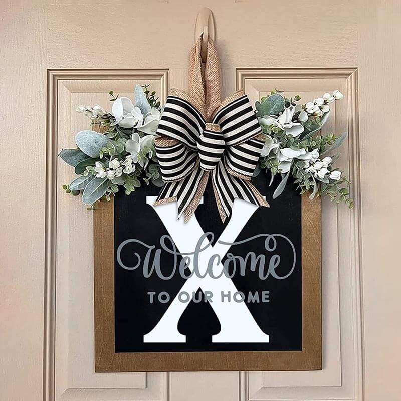 Welcome Front Door Wreath