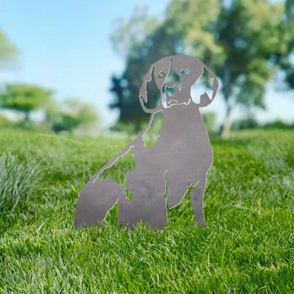 Beagle Metal Silhouette