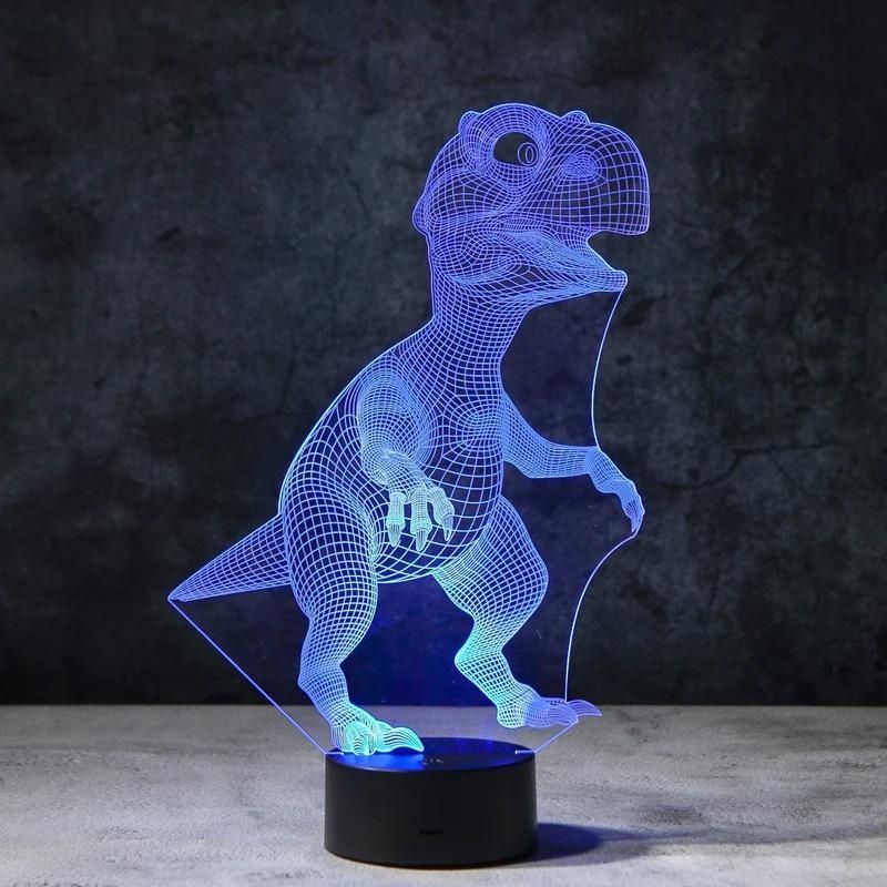 Dinosaur 3D Illusion Lamp