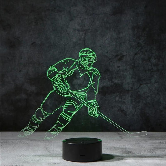 Hockey 3D Illusion Lamp