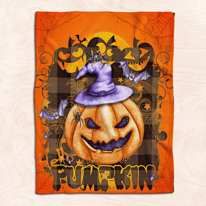 Pumpkin Boo Boo Halloween Premium Blanket - A239