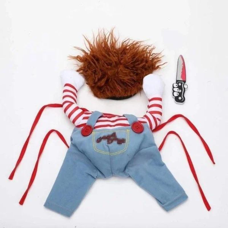 Deadly Doll Pet Costume 🤡