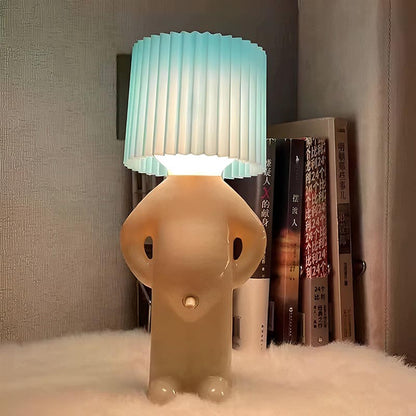 A Little Shy Man Creative Lamp