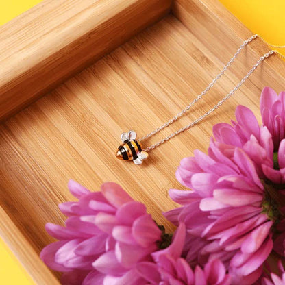 Bee Yours: Adopt a Bee Necklace 🐝