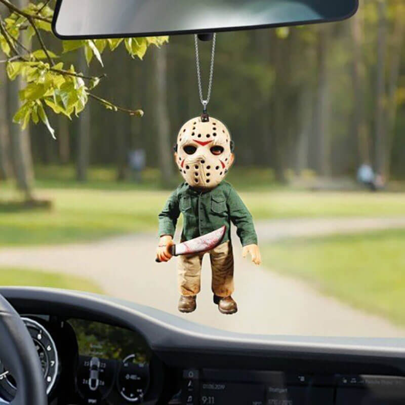 Halloween Horror Movie Hanging Car Ornament