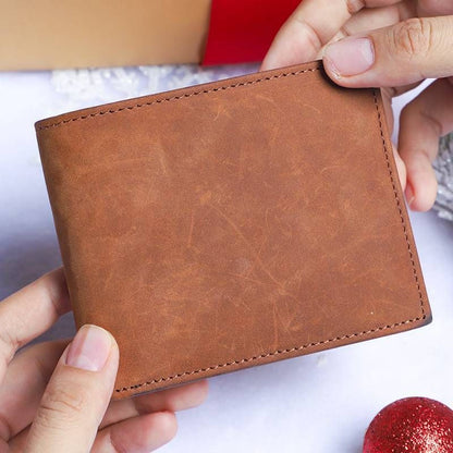 You Will Never Lose - Top-grain Leather Wallet