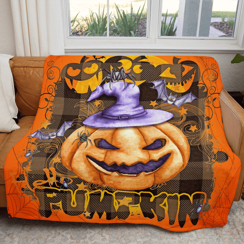 Pumpkin Boo Boo Halloween Premium Blanket - A239