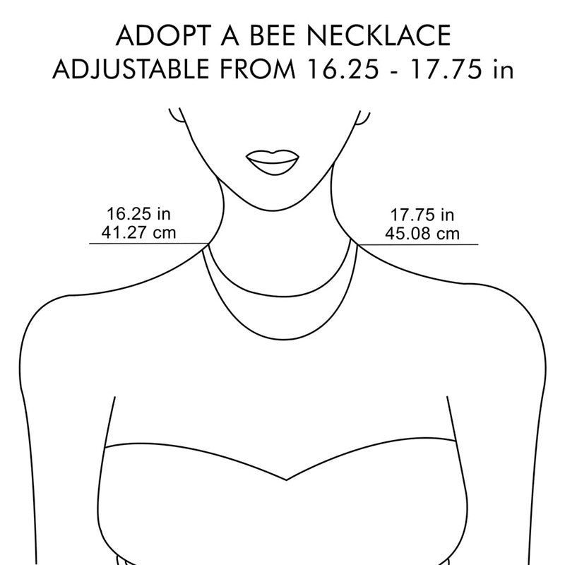 Bee Yours: Adopt a Bee Necklace 🐝