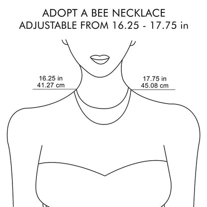 Bee Yours: Adopt a Bee Necklace 🐝